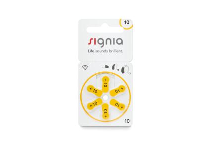 Baterie Signia 10 blistr 6 ks